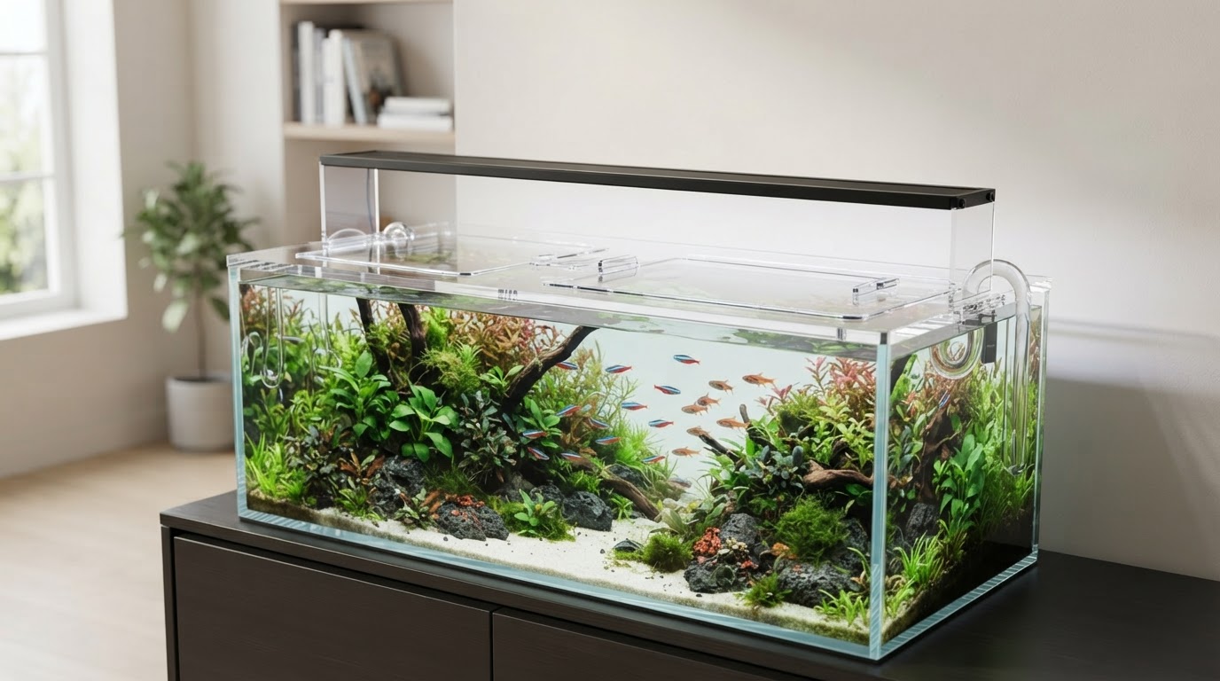 couvercle aquarium sur mesure