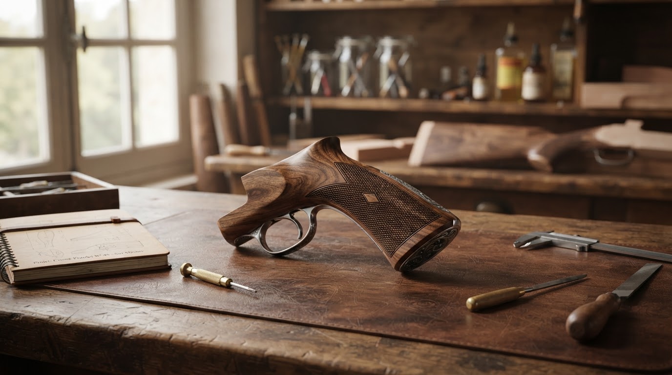 Crosse de pistolet personnalisée