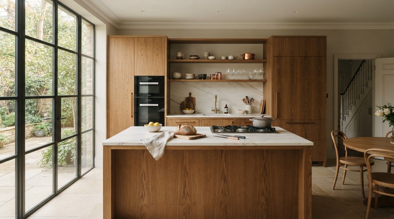 cuisine en bois sur mesure