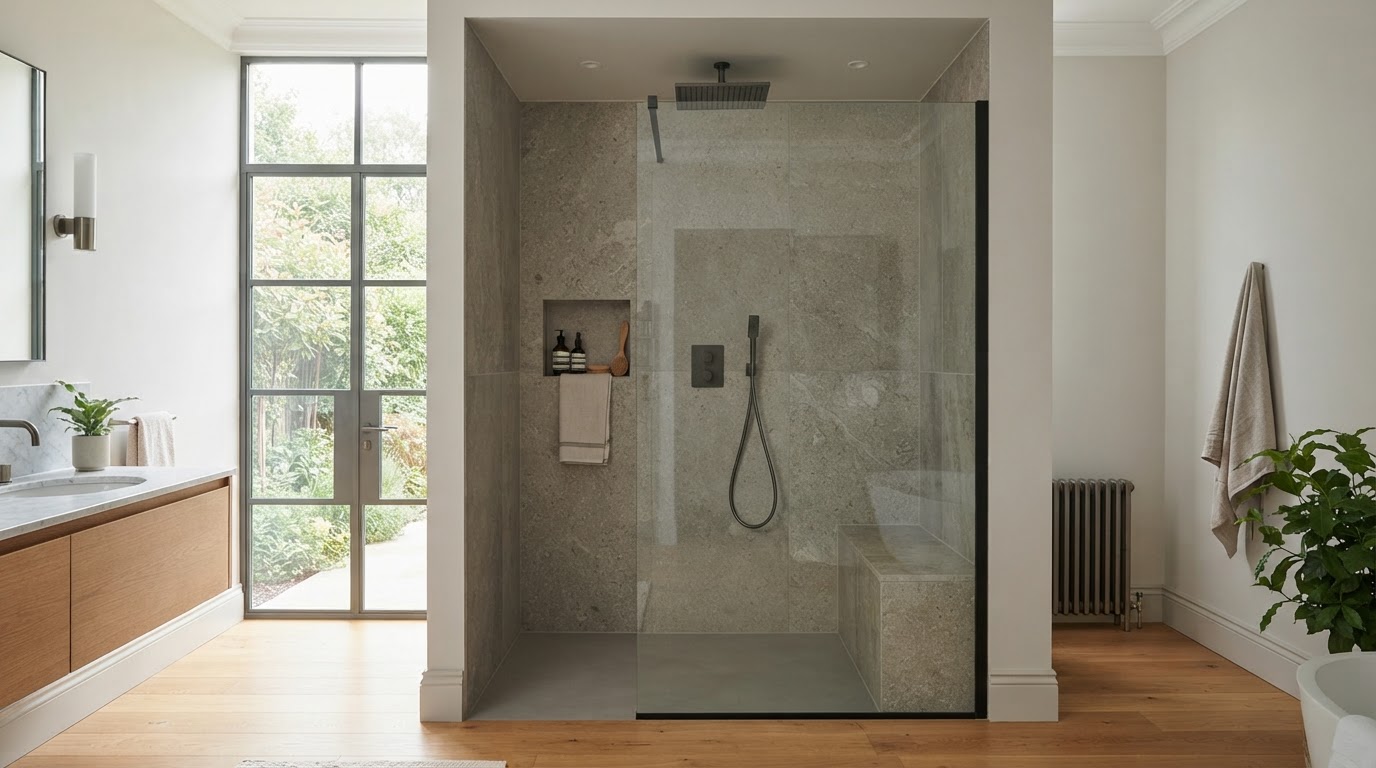 Douche sur mesure