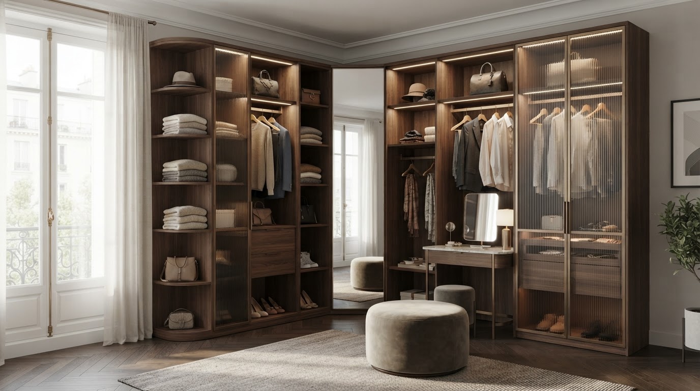 dressing d'angle sur mesure
