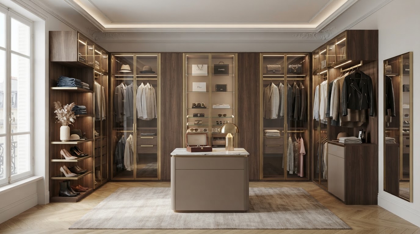 dressing en u sur mesure