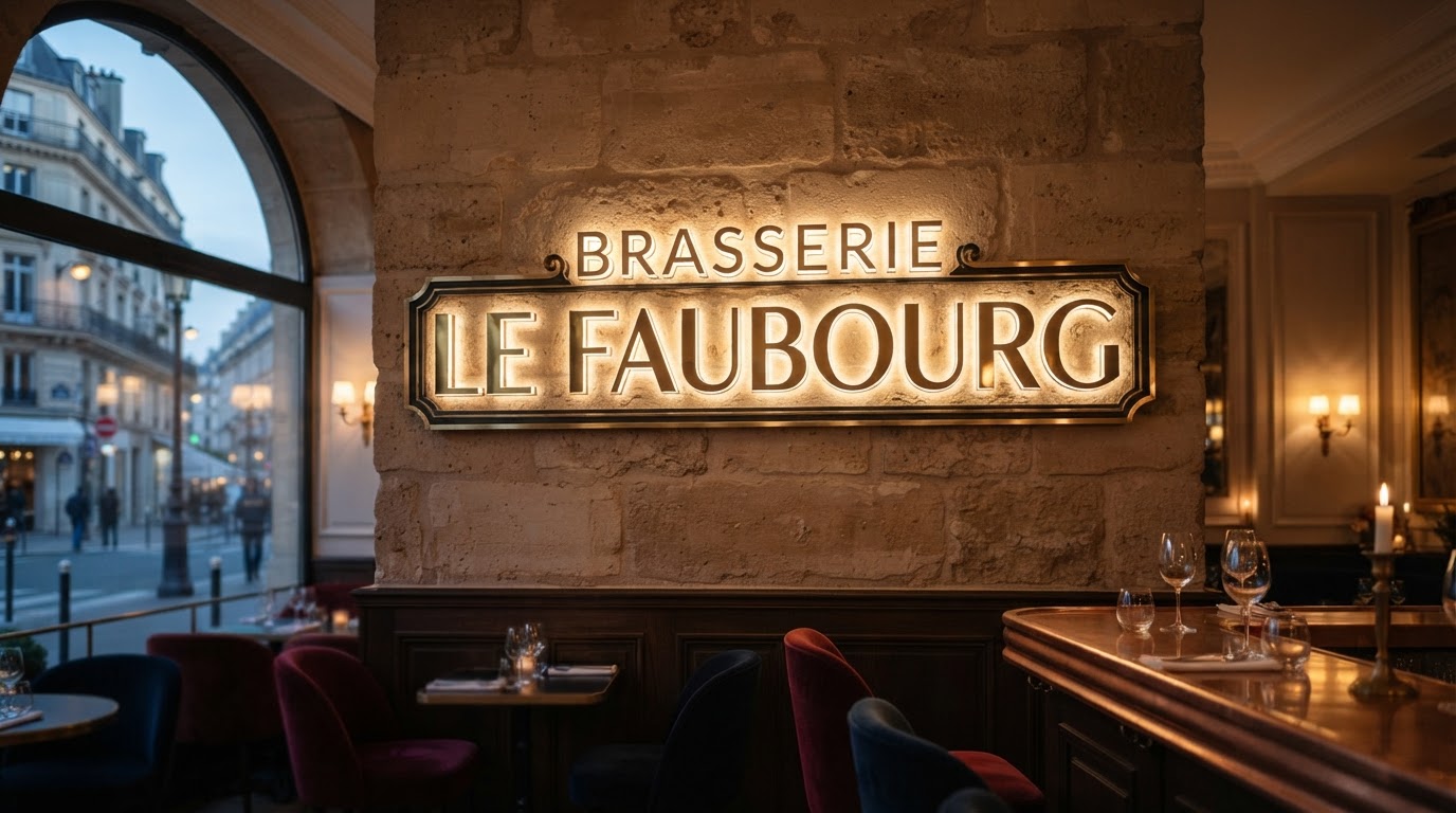enseigne lumineuse sur mesure