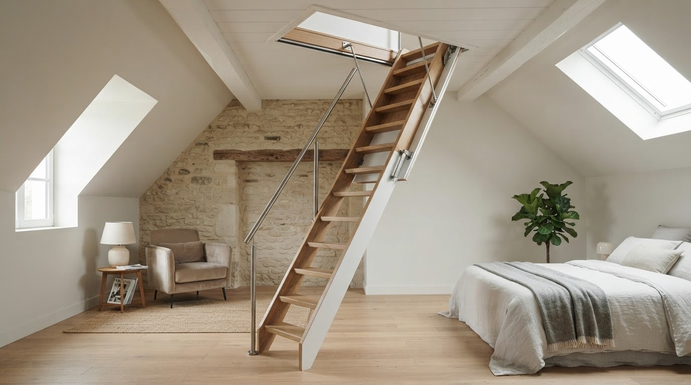 escalier escamotable sur mesure