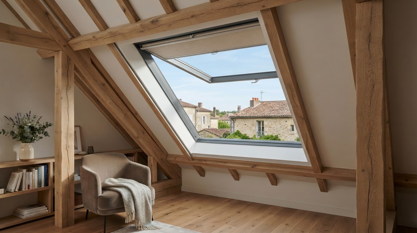fenêtre de toit sur mesure