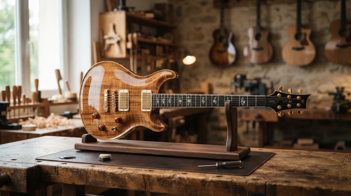 Guitare électrique personnalisée