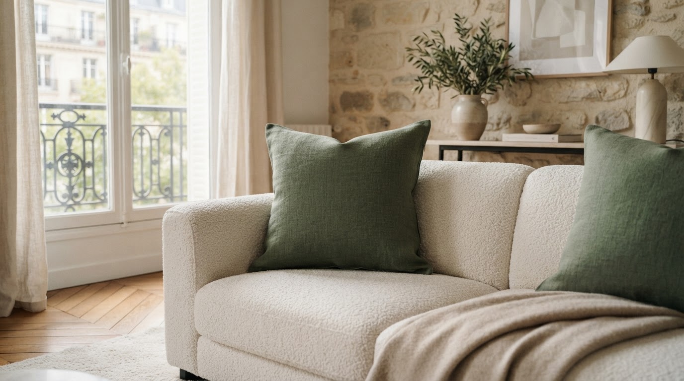 housse de coussin sur mesure
