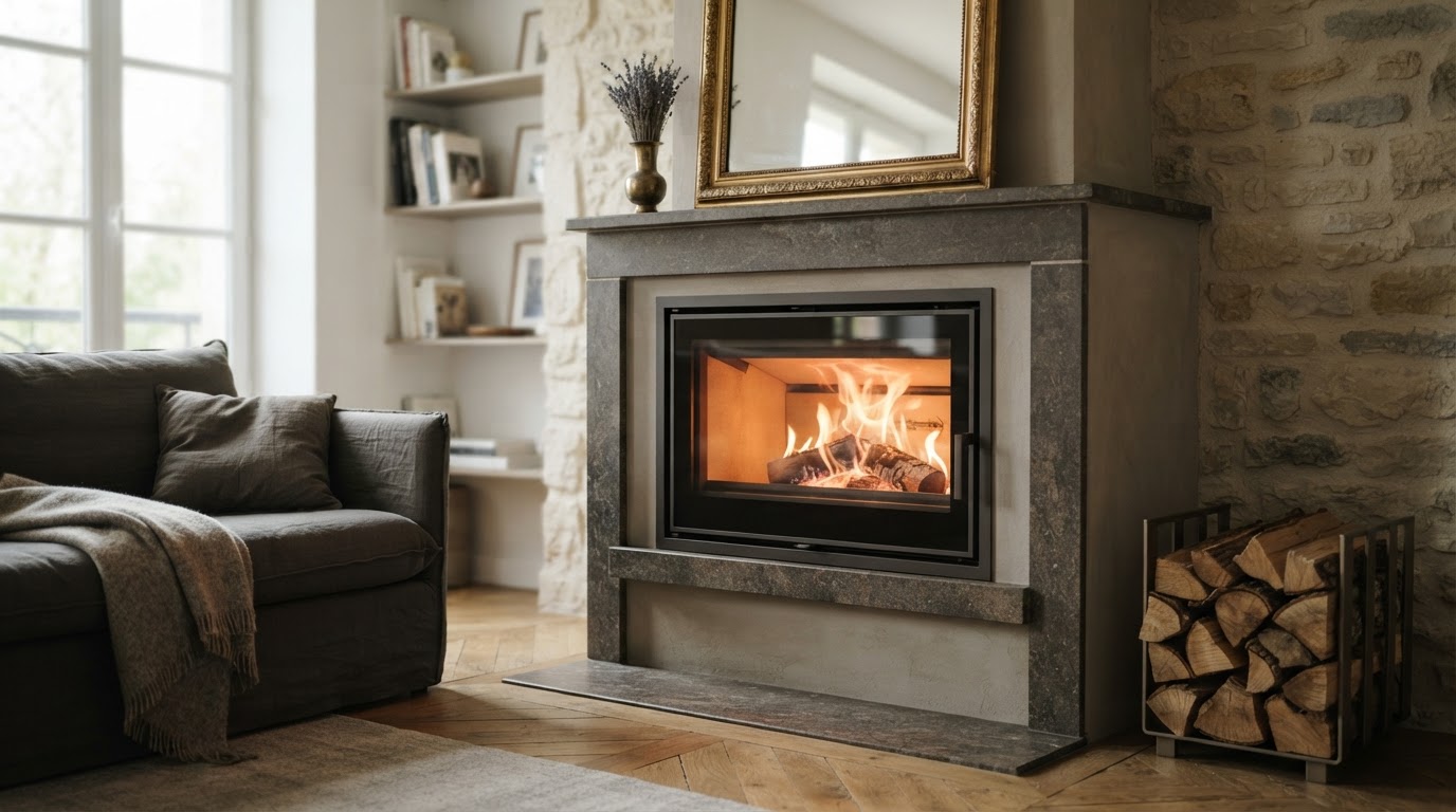 Insert de cheminée sur mesure