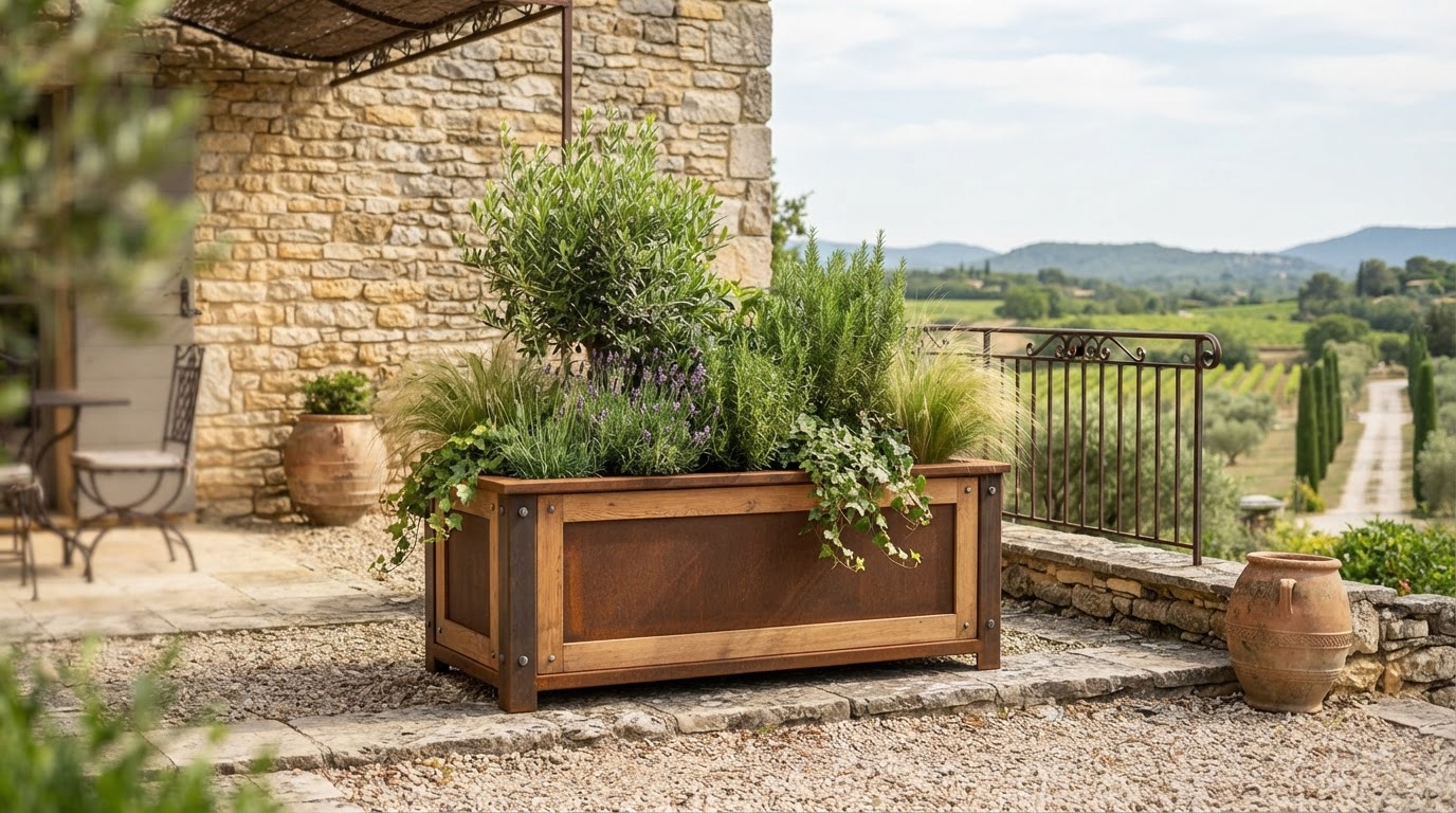 jardinière sur mesure