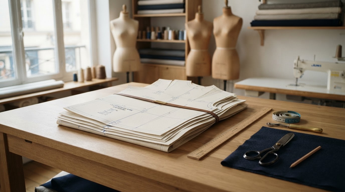 modèle de couture sur mesure