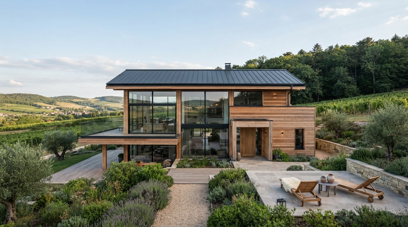 Maison en bois sur mesure