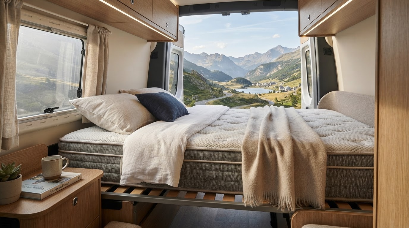 matelas de camping-car sur mesure