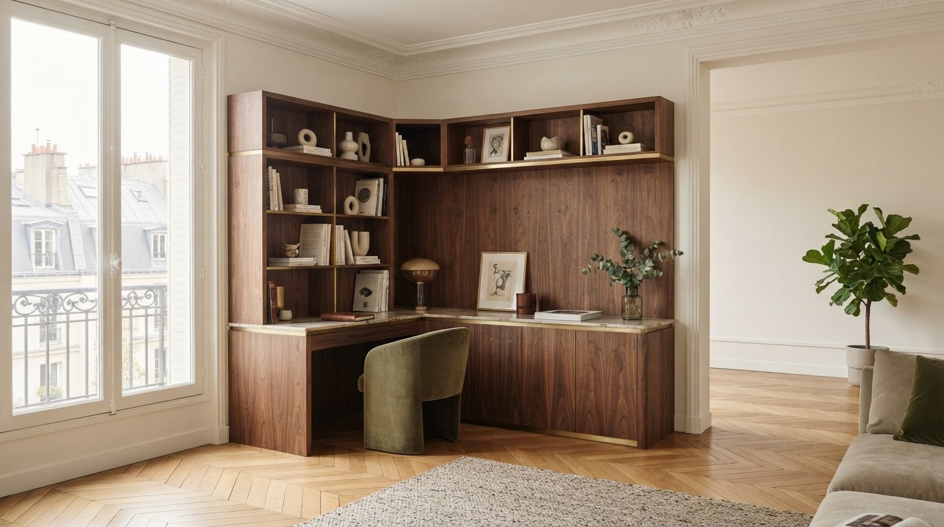 meuble d'angle sur mesure