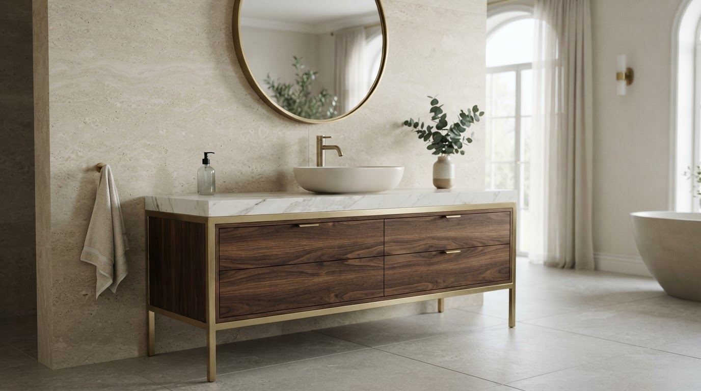 meuble vasque sur mesure