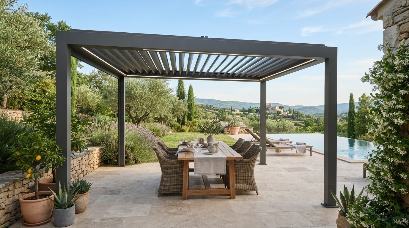 Pergola aluminium sur mesure