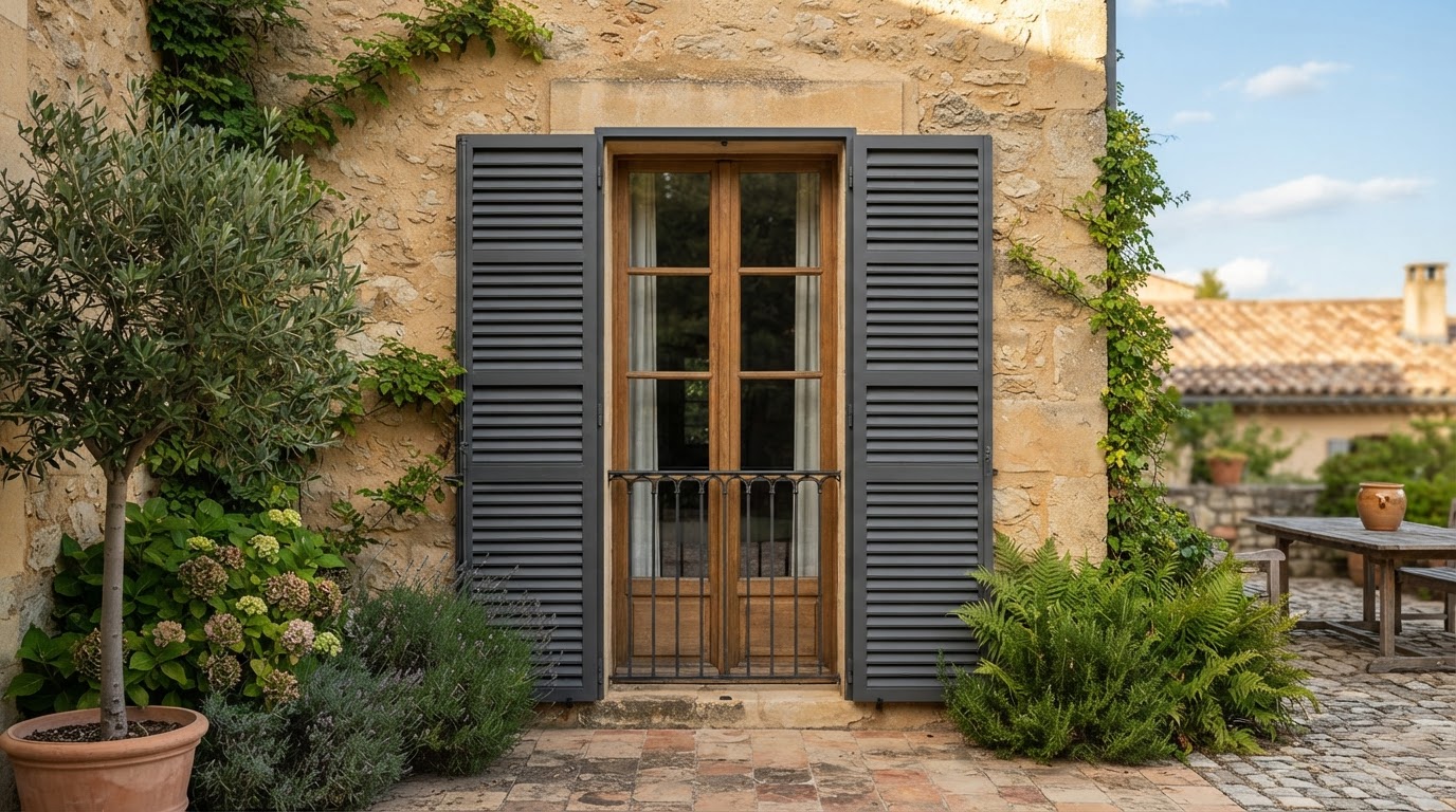 persienne en aluminium sur mesure