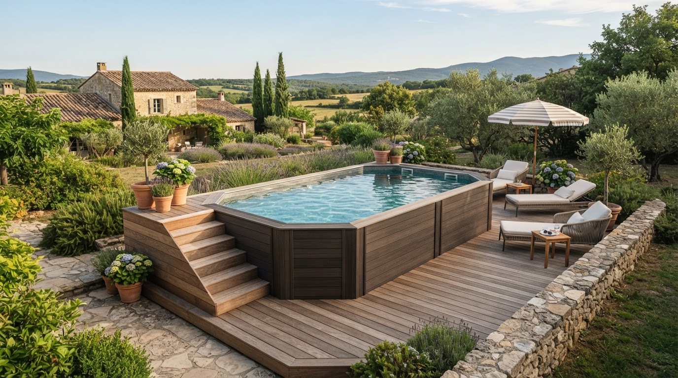 piscine hors sol sur mesure