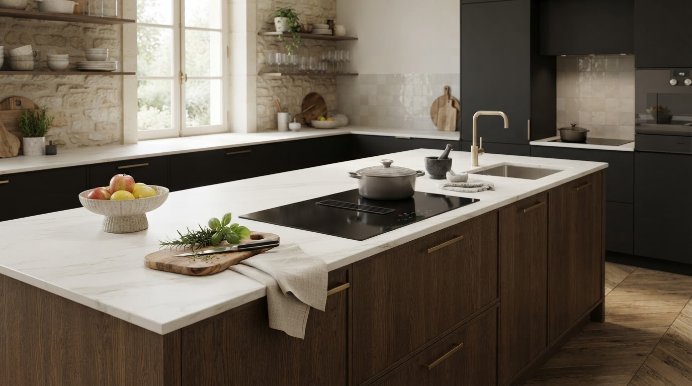 Plan de travail sur mesure