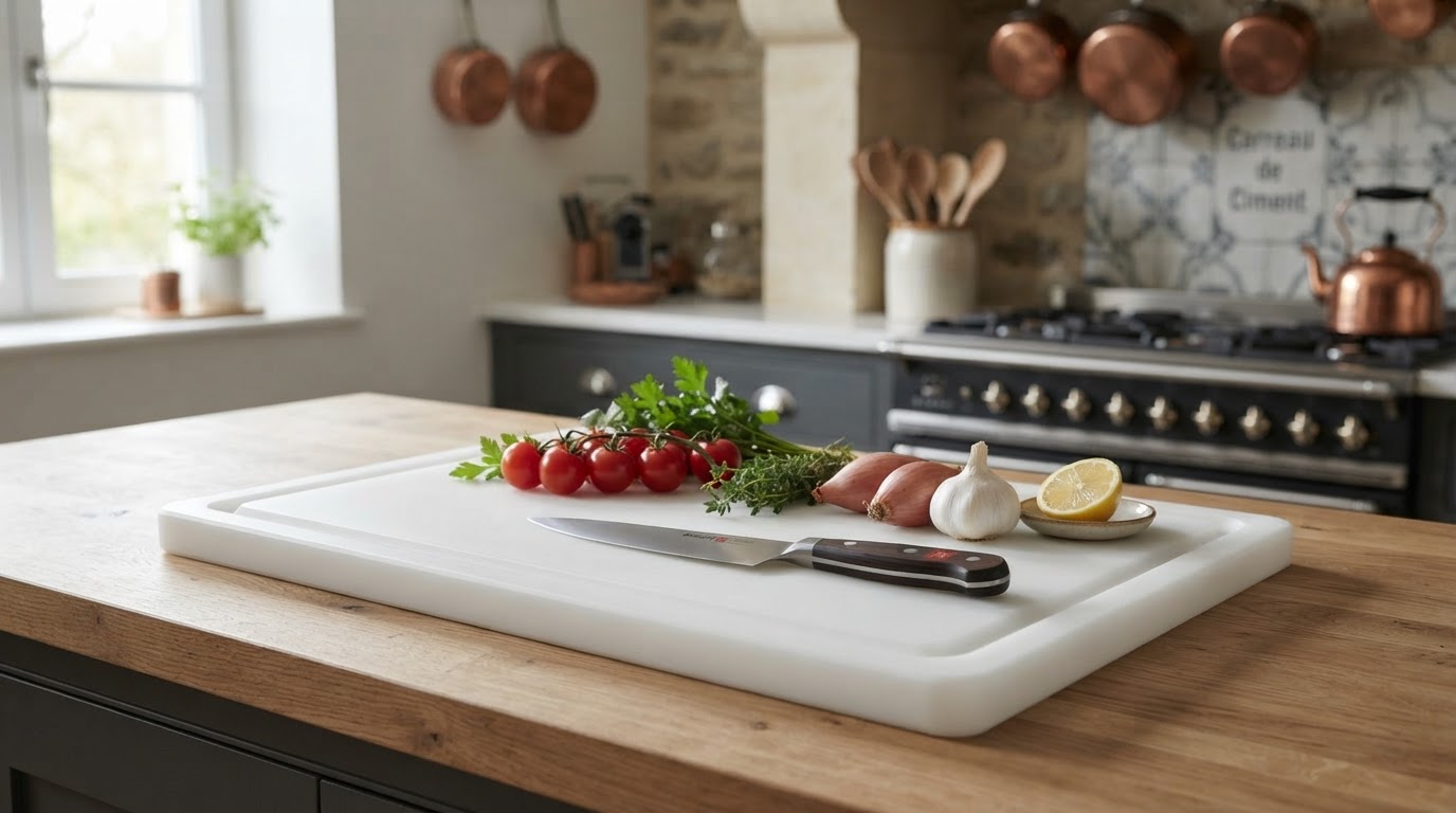 Planche à découper en polyéthylène sur mesure