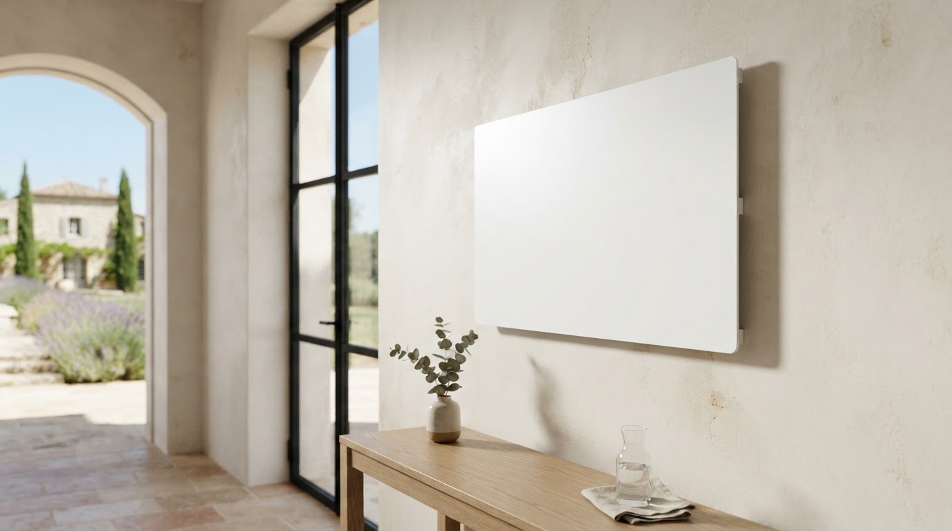 Plaque aluminium blanc sur mesure