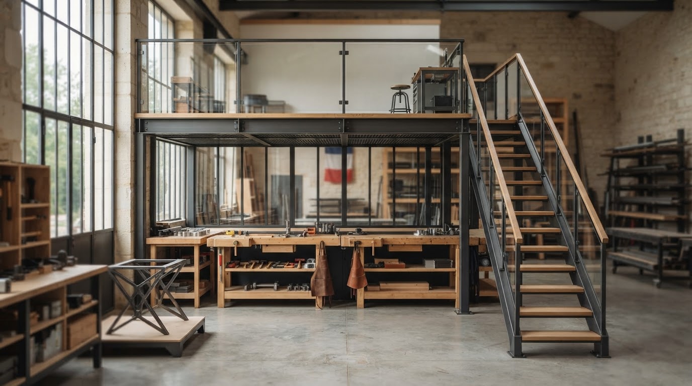 plateforme métallique sur mesure