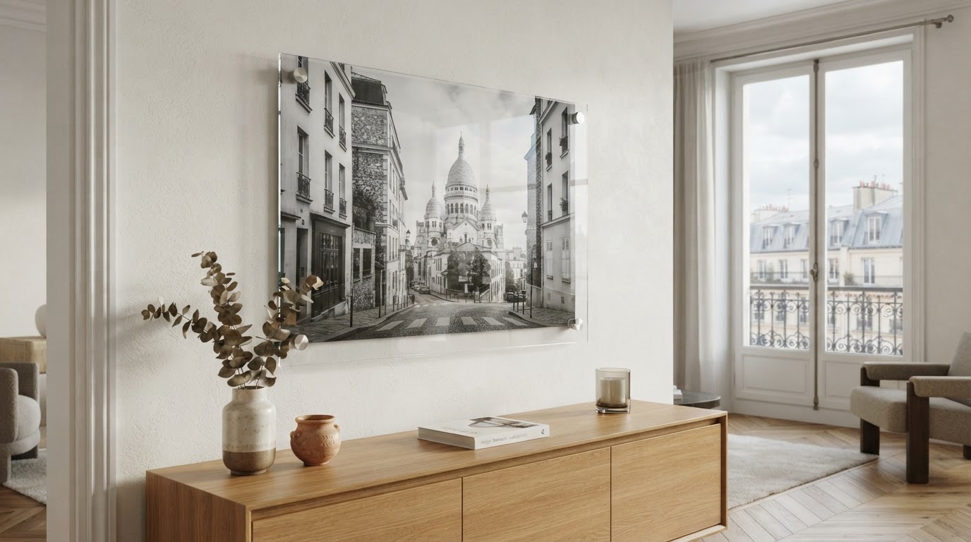 Plaque de plexiglas sur mesure
