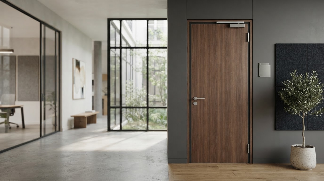 Porte acoustique sur mesure