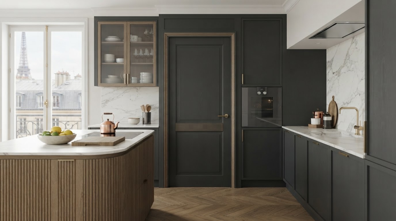 Façade de cuisine sur mesure