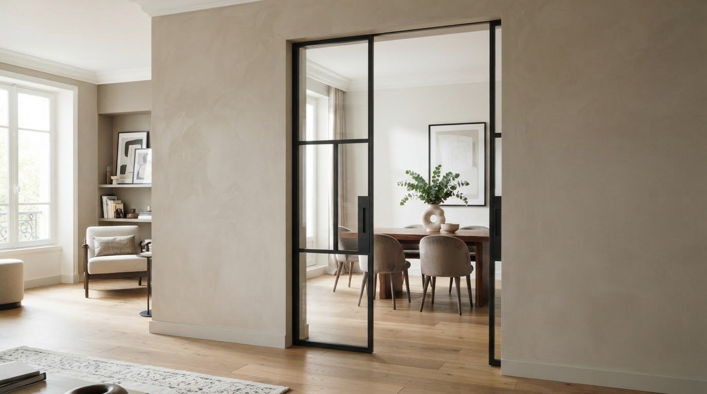 porte à galandage sur mesure