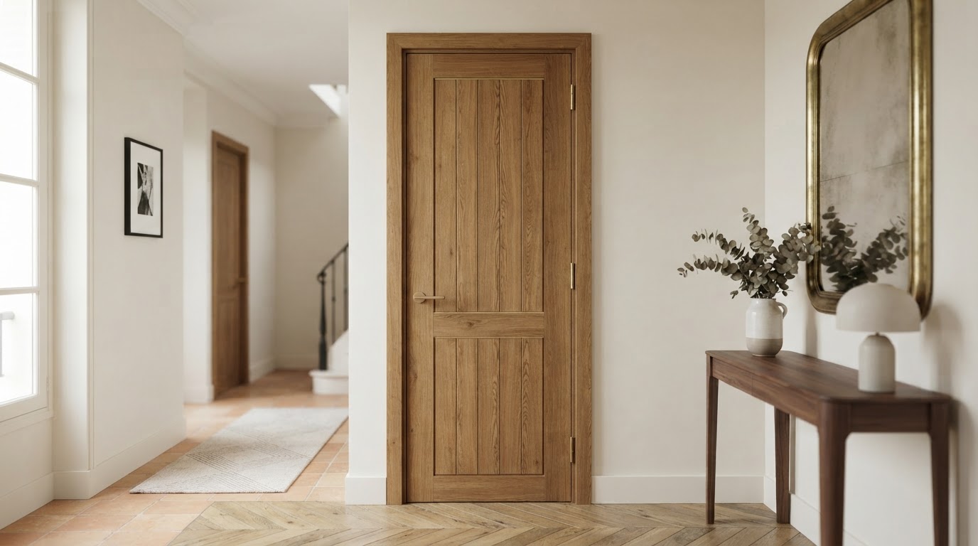 Porte en bois sur mesure
