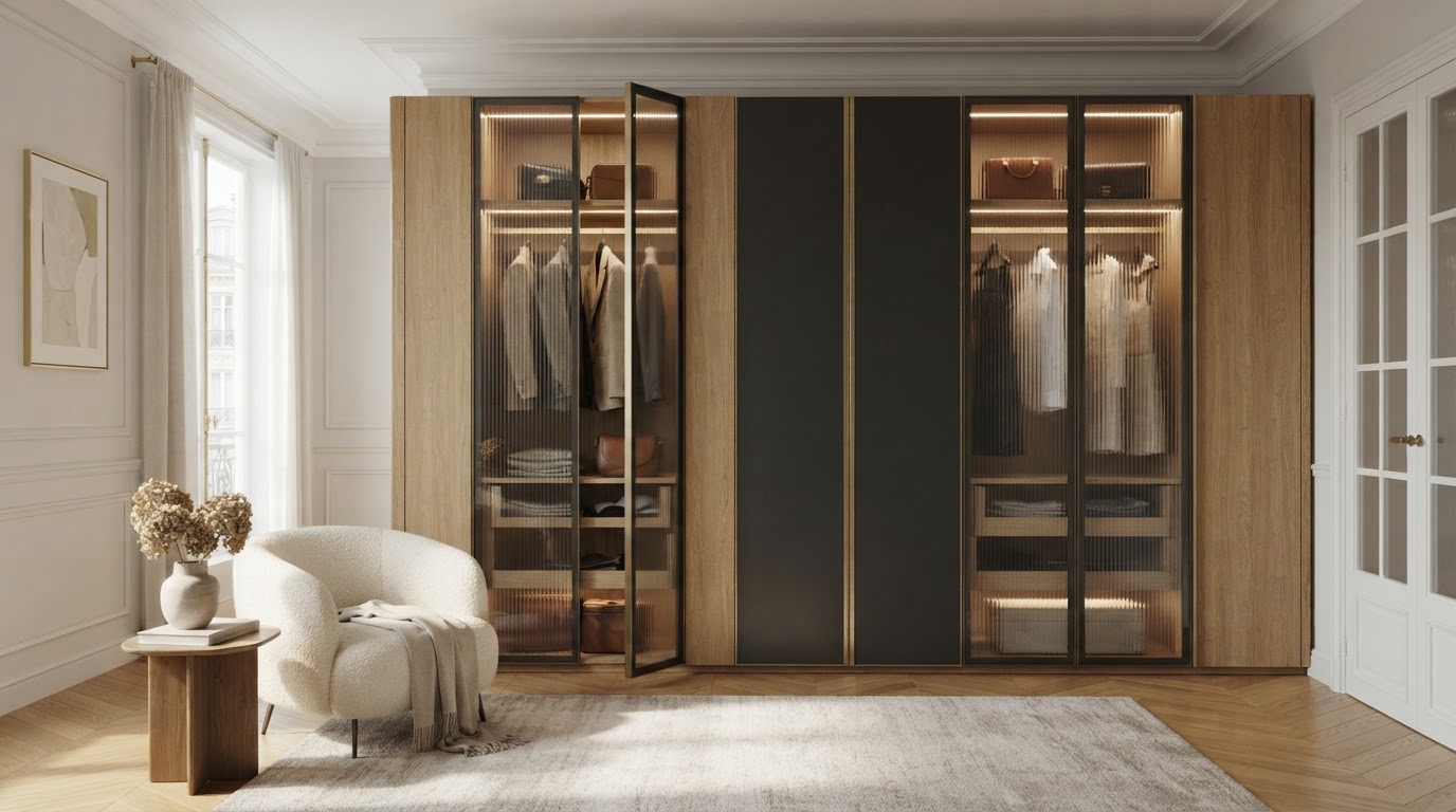 Portes de dressing sur mesure