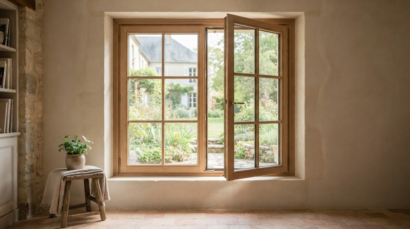 fenêtre en bois sur mesure