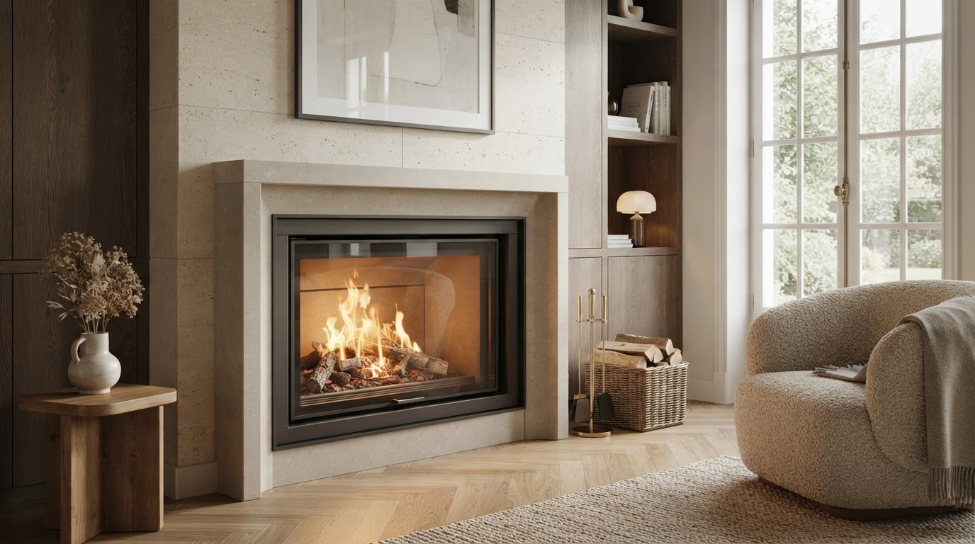 insert de cheminée sur mesure