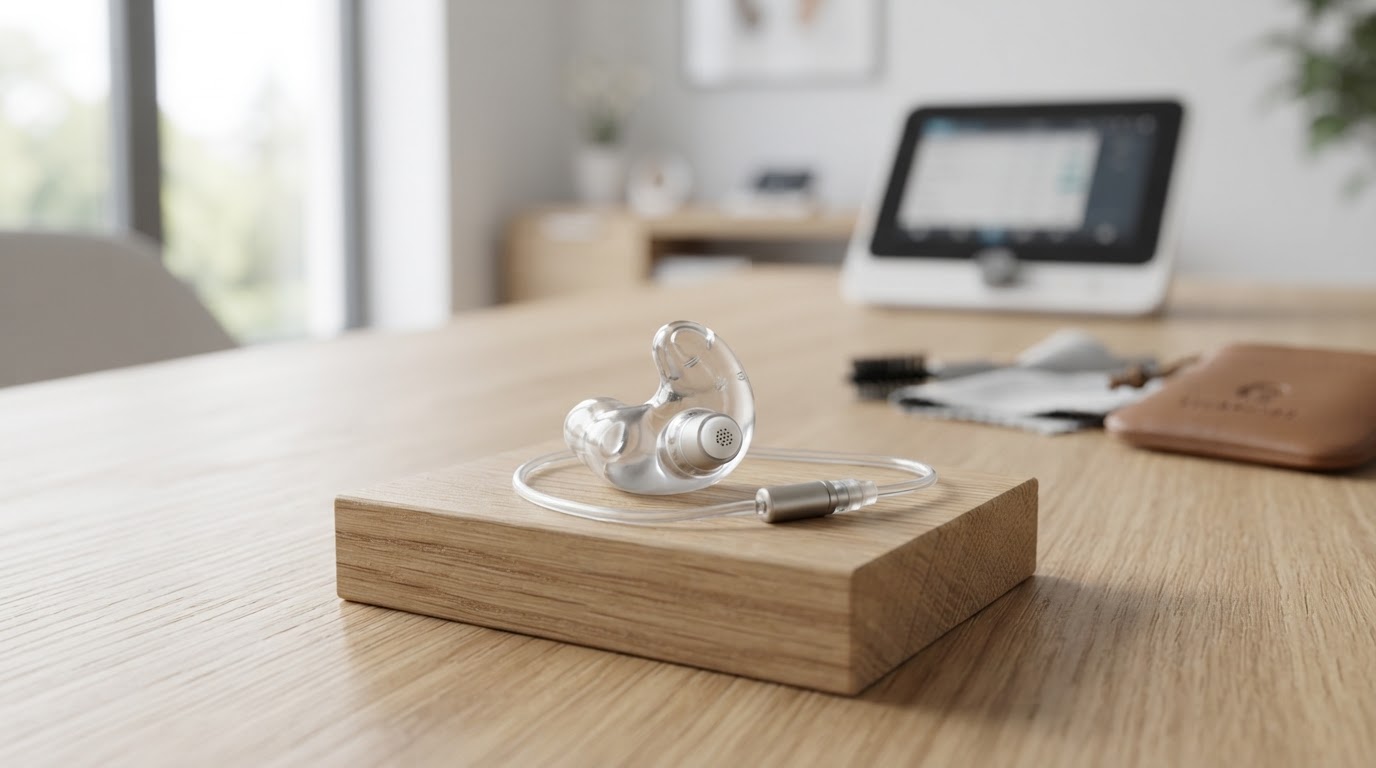 Embout d'appareil auditif sur mesure