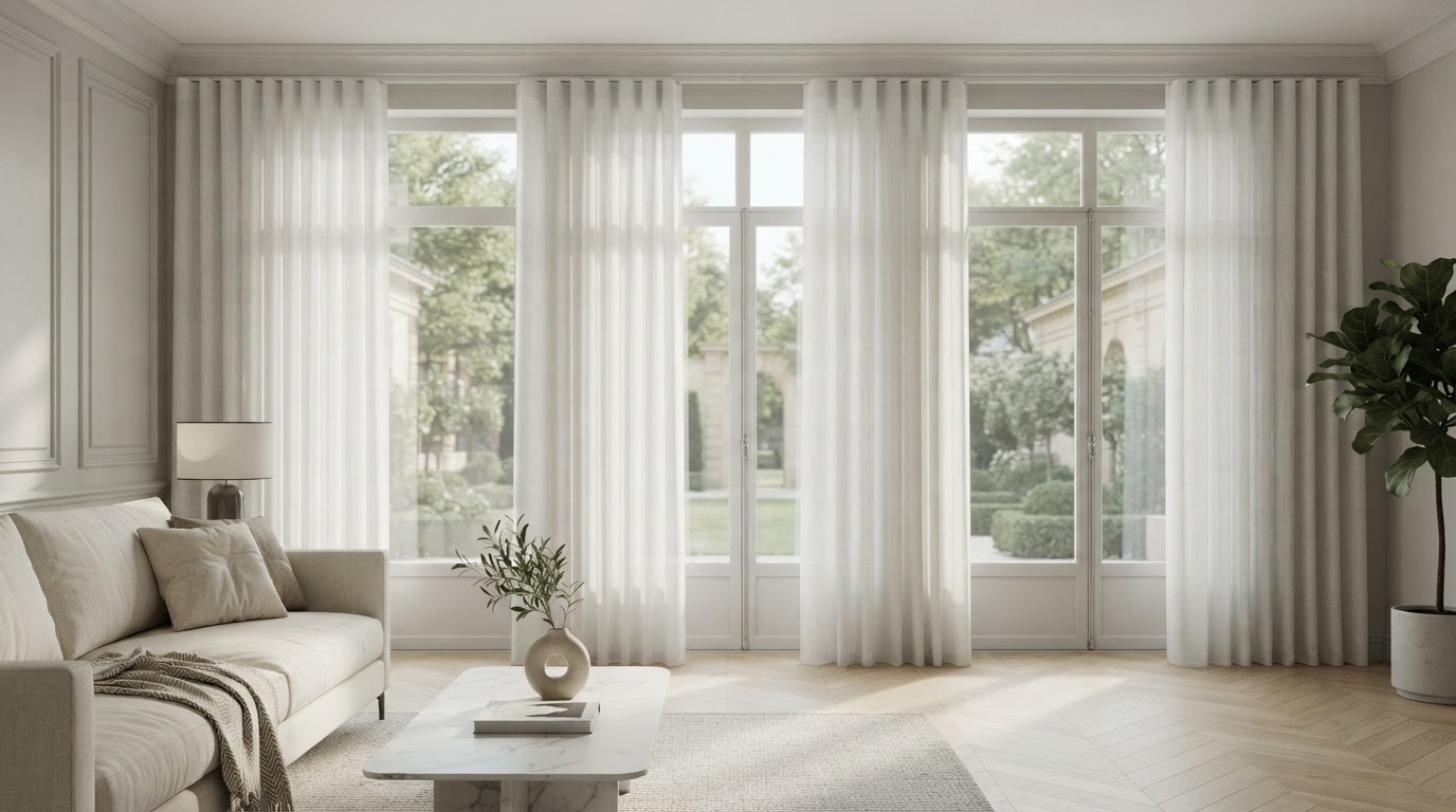 rideau californien sur mesure
