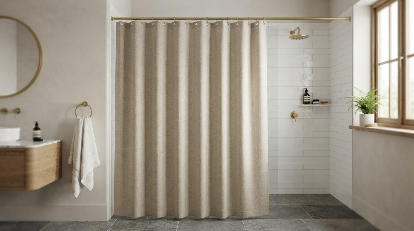 rideau de douche sur mesure