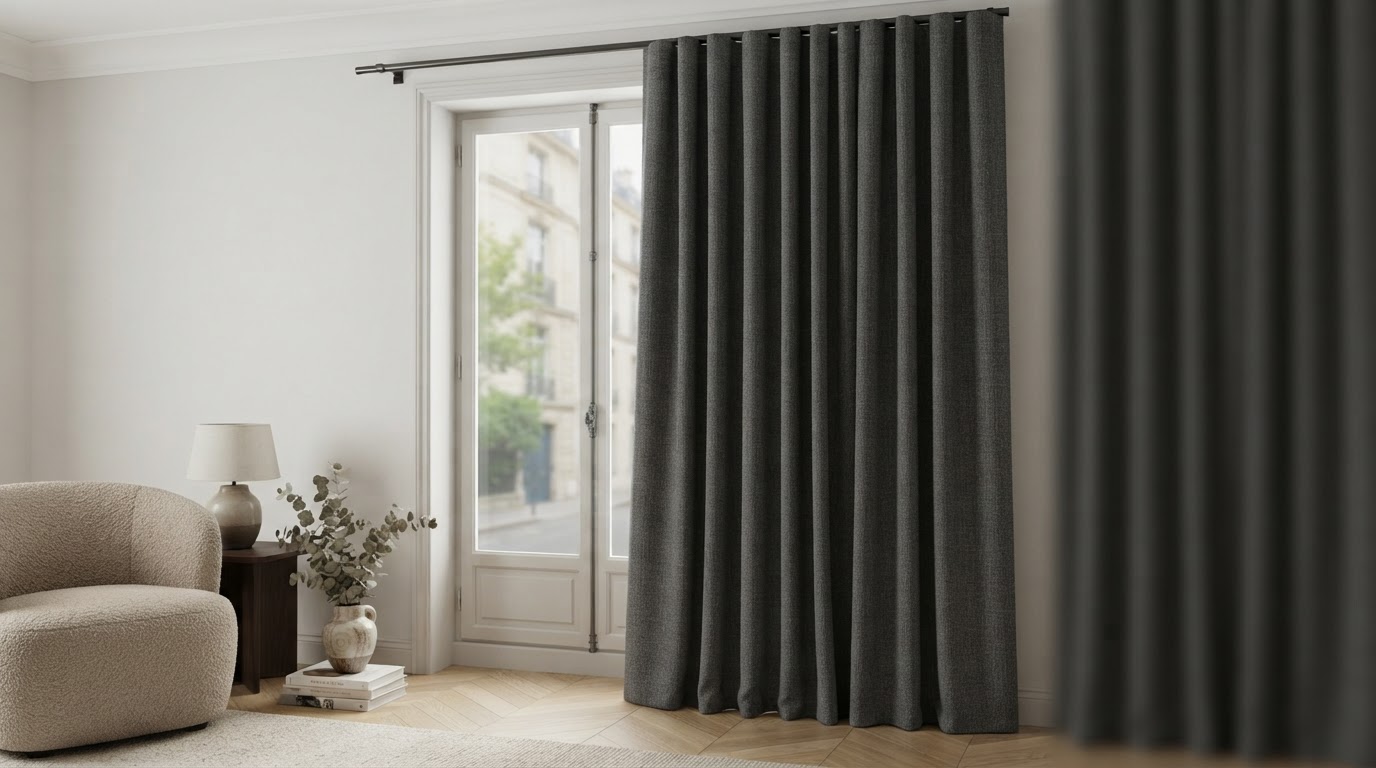 rideau acoustique sur mesure