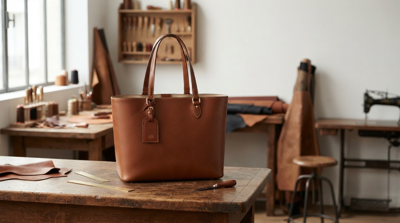 sac en cuir sur mesure