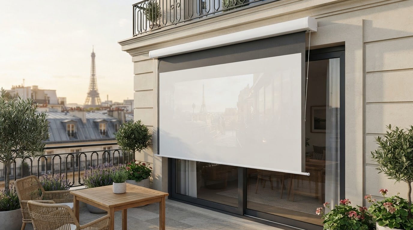 store de projection sur mesure