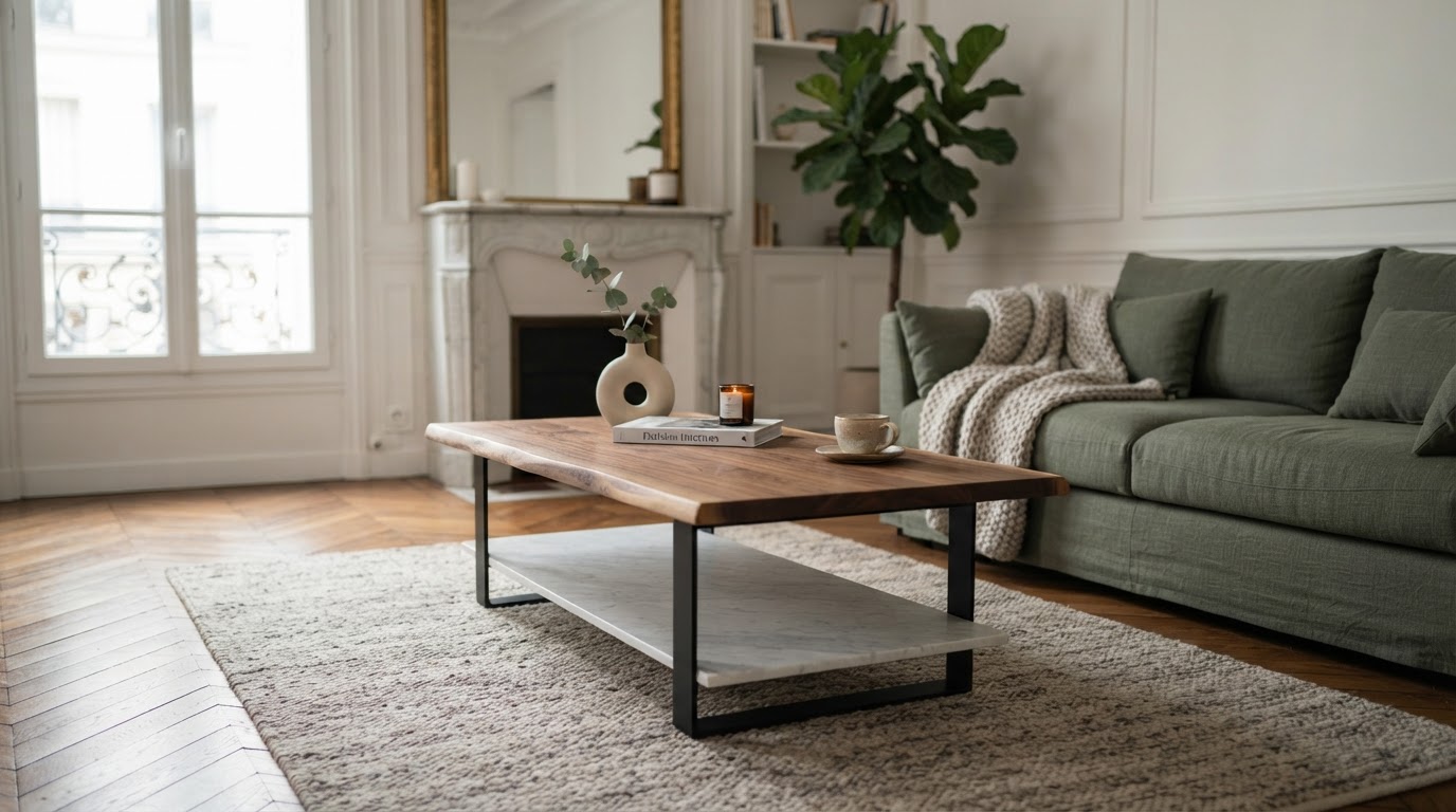 Table basse sur mesure