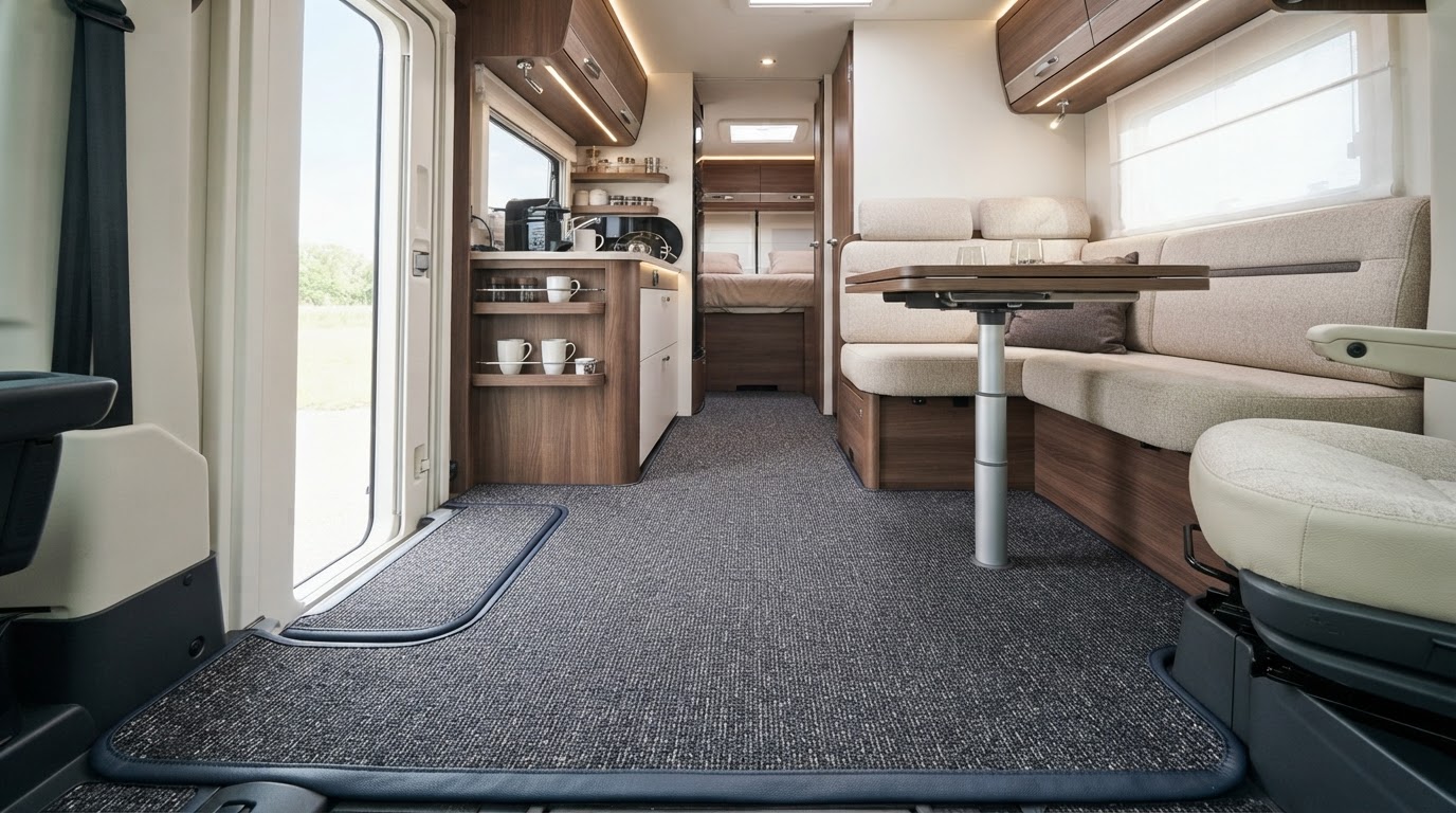 tapis de cellule de camping-car