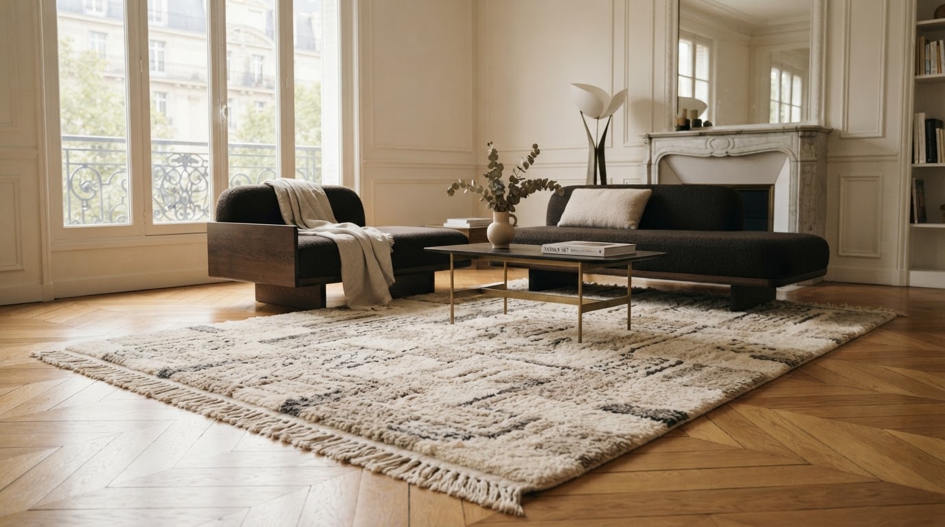 tapis en laine sur mesure