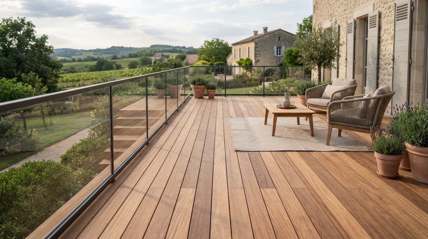 terrasse en bois sur mesure
