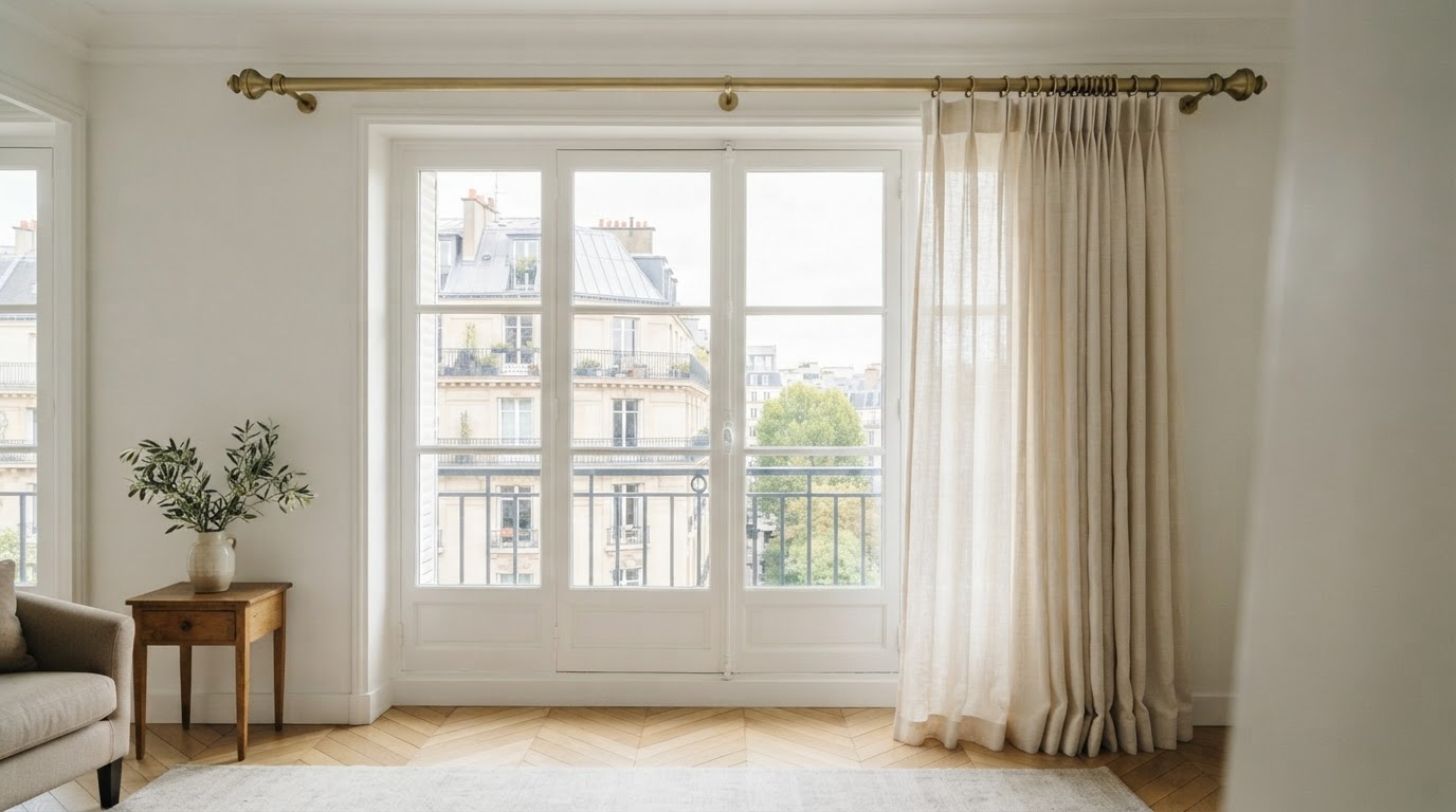 Tringle à rideaux sur mesure