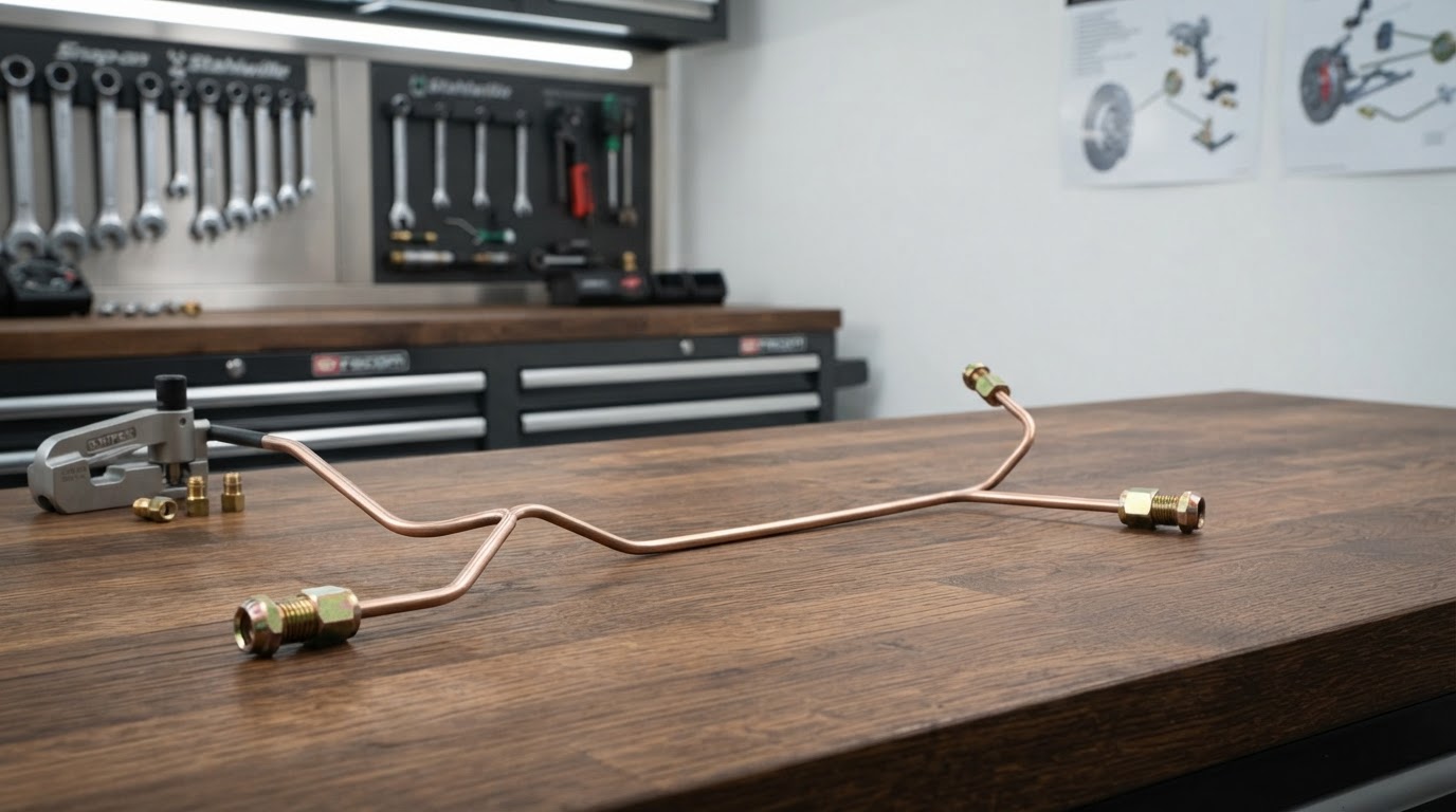 Tuyau de frein rigide sur mesure