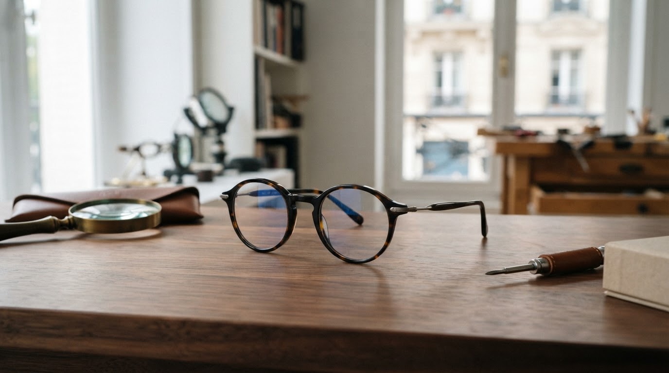 verre rond sur mesure