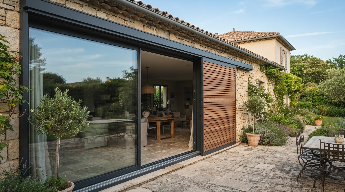Volet coulissant sur mesure