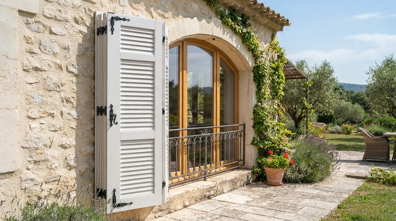 Volets en PVC sur mesure