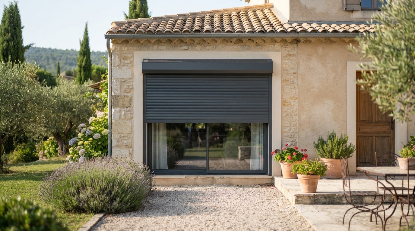 Volet roulant solaire sur mesure