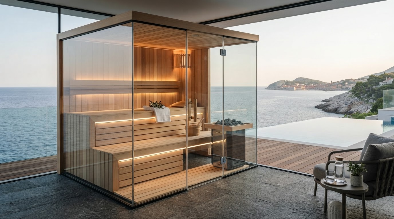 Luksuzna sauna po mjeri